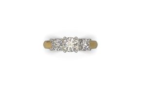 Customblingjewels.com, model SR42 1.00ct diamant