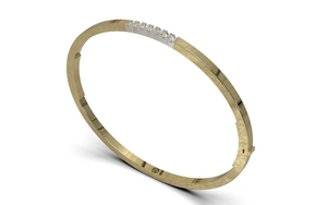 Gouden armband met diamant, 